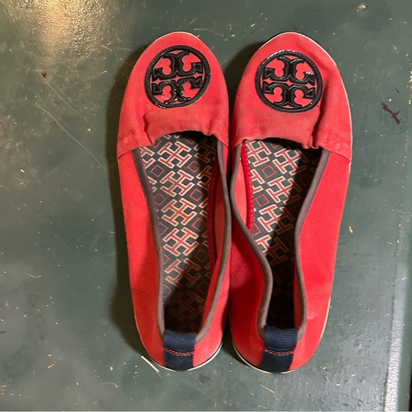 Red Tory Burch Pumps - Picture 5 of 10
